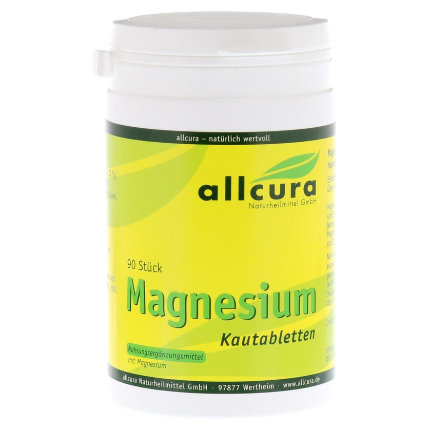 Magnesium Kautabletten O.zucker 90 St