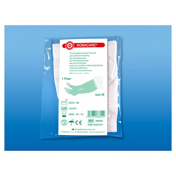 NOBA Nobacare® Thrombose-Prophylaxe-Strumpf Knie - XXL lila 2 St