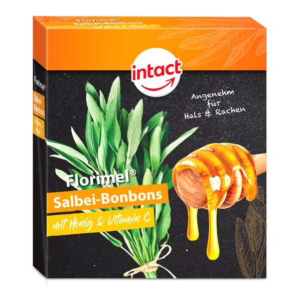 Florimel Salbeibonbons mit Honig & Vitamin C 50 g