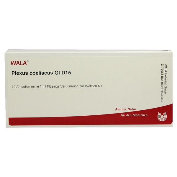 Plexus Coeliacus GL D 15 Ampullen 10X1 ml