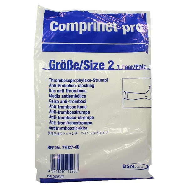 Comprinet pro Thromboseprophylaxe-Strumpf, knielang, weiß, Gr. 2 2 St