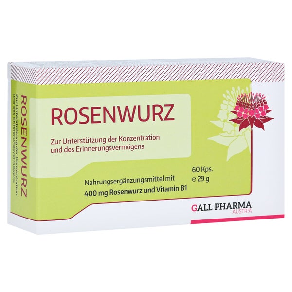 Rosenwurz 400 mg Kapseln 60 St