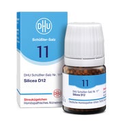 Produktabbildung: DHU Schüßler-Salz Nr. 11 Silicea Globuli D12 Globuli 10 g
