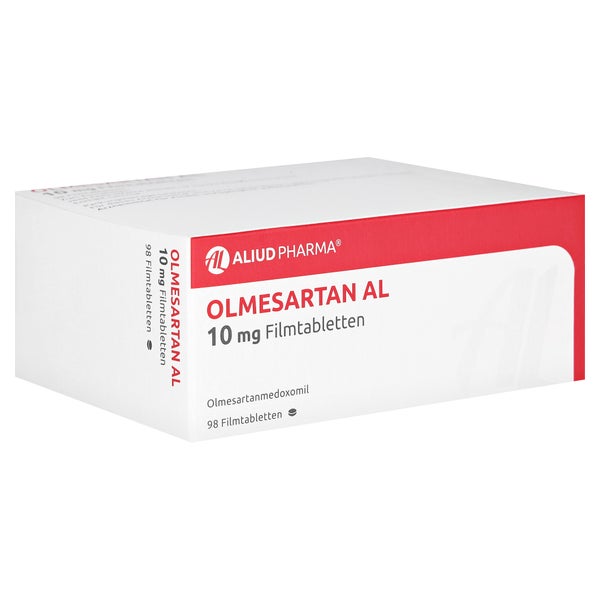 Olmesartan AL 10 mg Filmtabletten 98 St