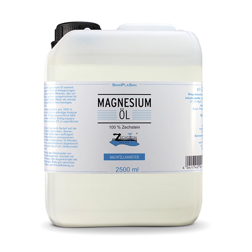 Magnesiumöl 100% Zechstein 2500 ml