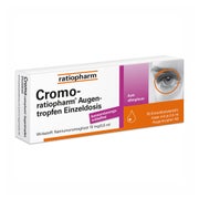 Produktabbildung: Cromo ratiopharm Augentropfen Einzeldosis 20X0,5 ml