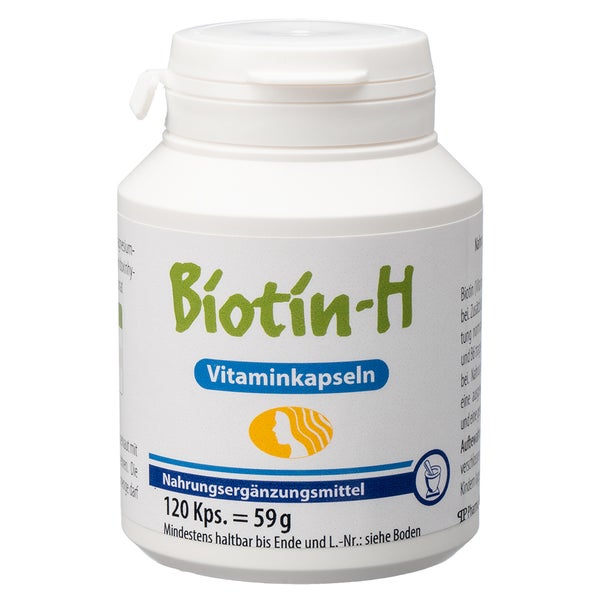 Biotin H Vitaminkapseln 120 St
