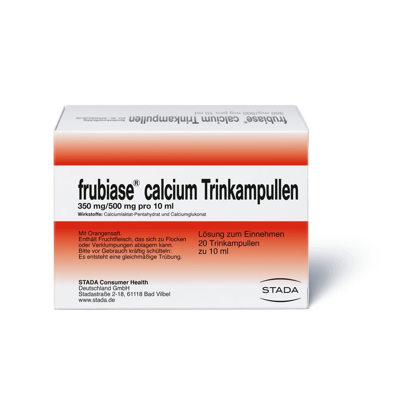 FRUBIASE CALCIUM T Trinkampullen 20 St