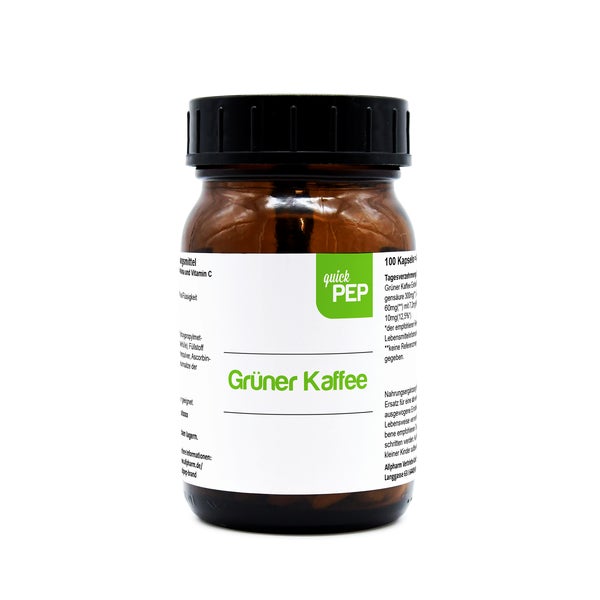 quickPEP Grüner Kaffee Kapseln 100 St