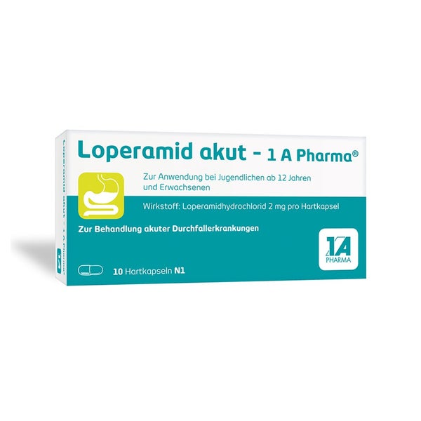 Loperamid akut - 1A Pharma® 10 St