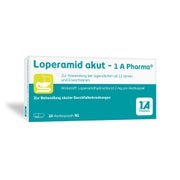 Produktabbildung: Loperamid akut - 1A Pharma® 10 St