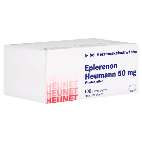 EPLERENON Heumann 50 mg Filmtabletten Heunet 100 St