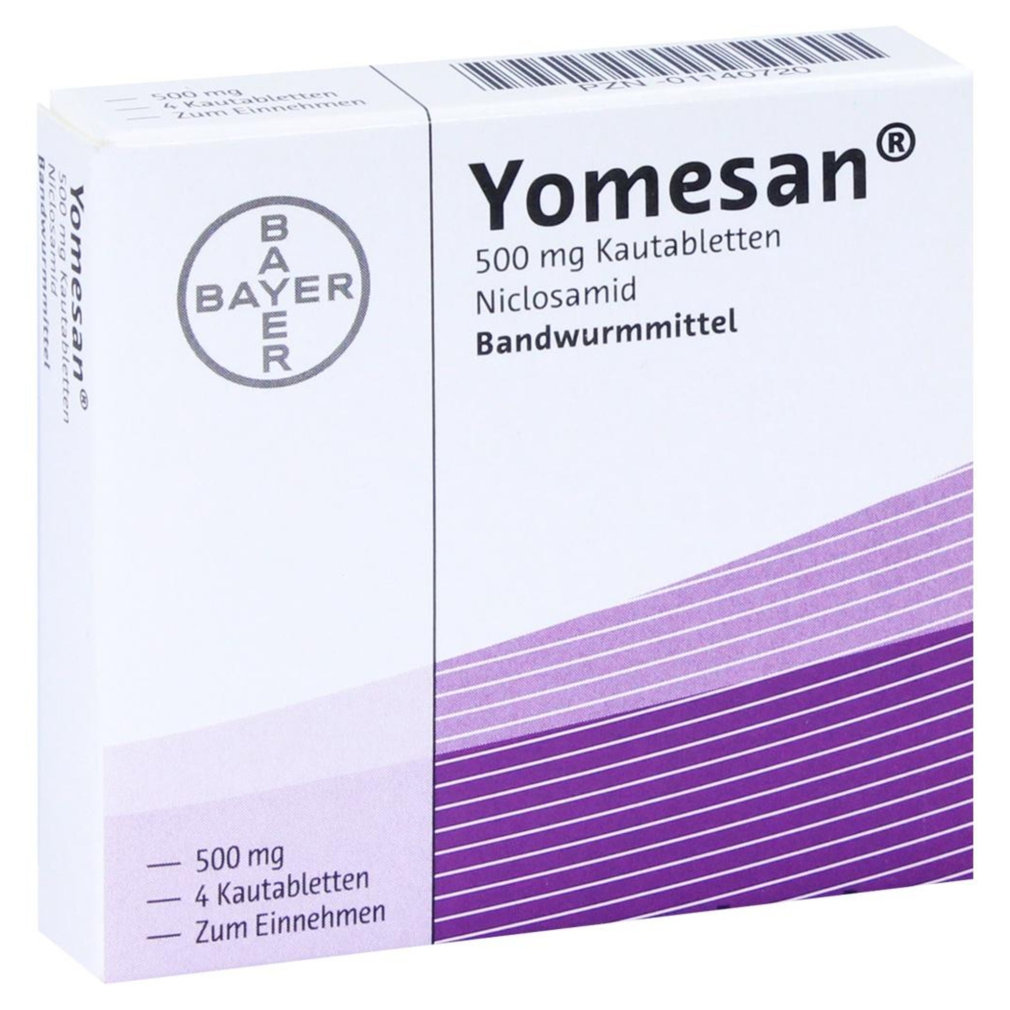 Yomesan YOMESAN 500 mg Kautabletten online kaufen | medpex