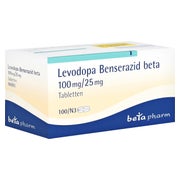 LEVODOPA Benserazid beta 100 mg/25 mg Tabletten 100 St