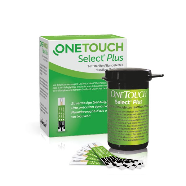OneTouch Select Plus Blutzuckerteststreifen 50 St