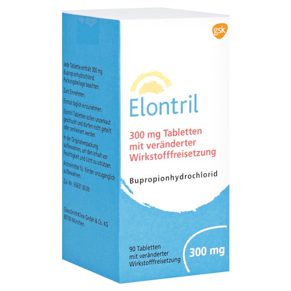 ELONTRIL 300 mg Tabletten m.veränd.Wirkst.-Frs. 90 St