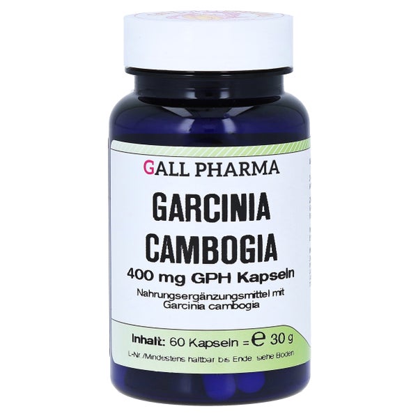 Garcinia Cambogia 400 mg GPH Kapseln 60 St