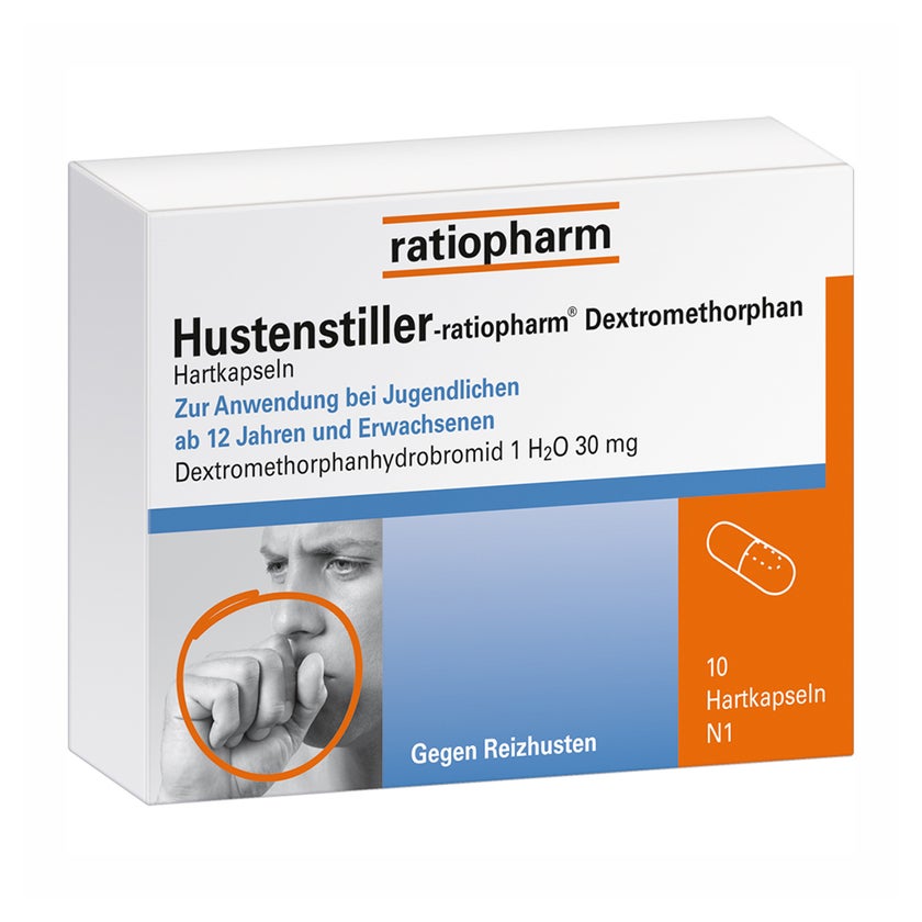 Hustenstiller ratiopharm Dextromethorphan 10 St
