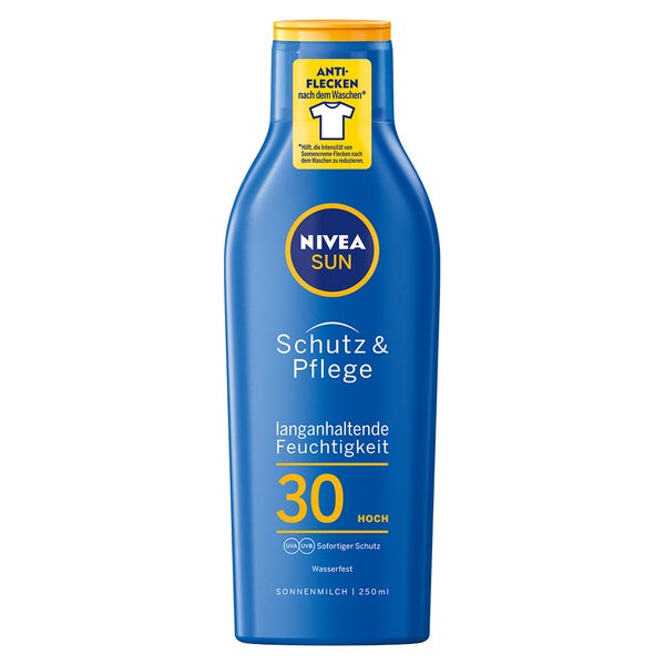 NIVEA SUN Schutz & Pflege Sonnenmilch LSF 30 250 ml