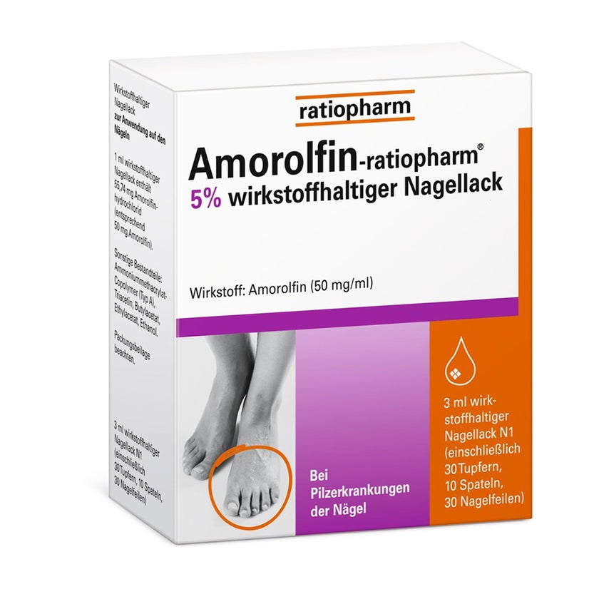 Amorolfin ratiopharm 5% 3 ml