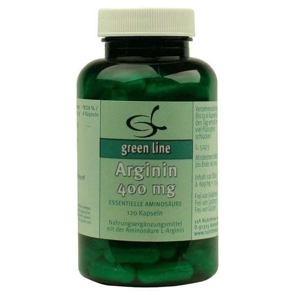 Arginin 400 mg Kapseln 120 St
