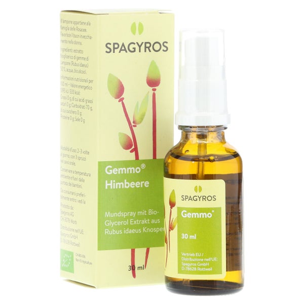 Gemmo Himbeere Mundspray 30 ml