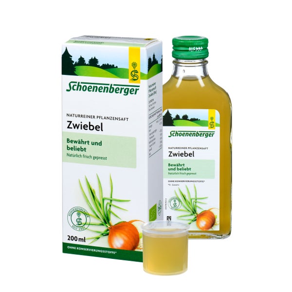 Schoenenberger Naturreiner Pflanzensaft Zwiebel 200 ml