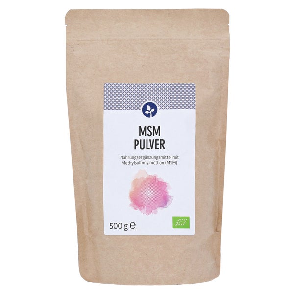 MSM Pulver 100% Methylsulfonylmethan 500 g