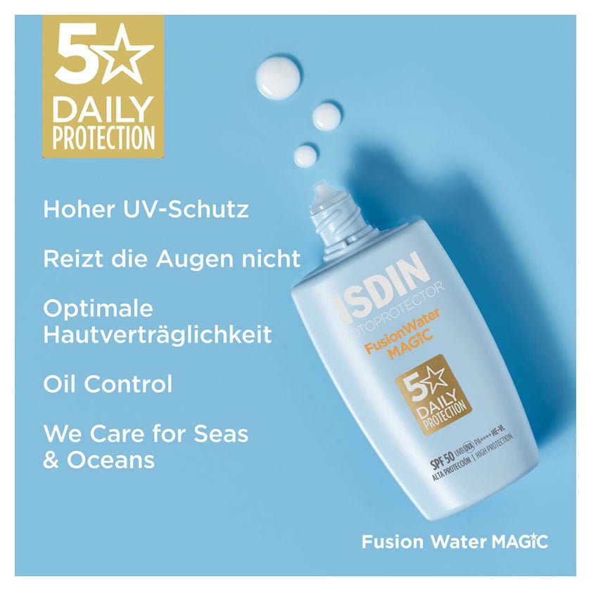 ISDIN Fusion Water Magic Sonnencreme LSF50 50 ml