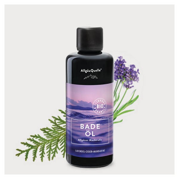 Bio Badeöl Allgäuer Nachtruhe Badezusatz 100 ml
