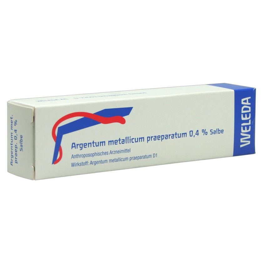 Argentum Metallicum Praeparatum 0,4% Sal 25 g