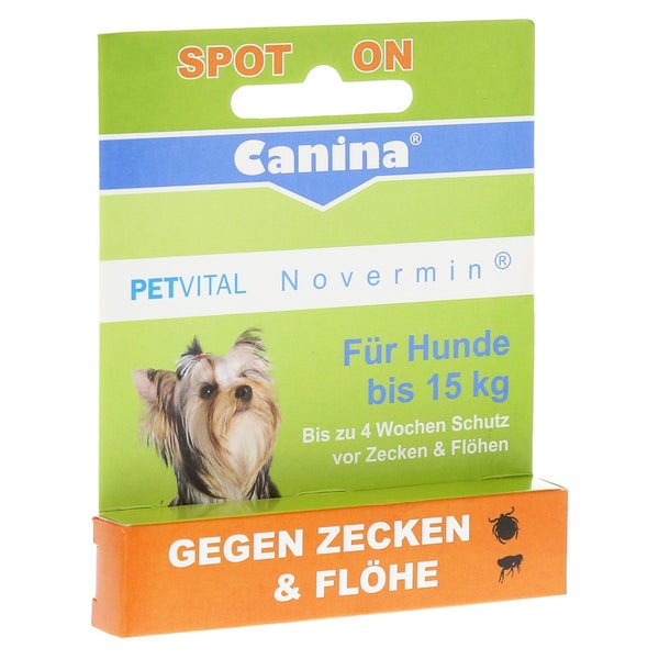 Canina Petvital Novermin für kleine Hunde 2 ml