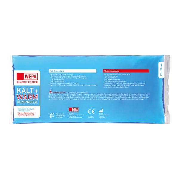 WEPA Kompresse Kalt/Warm 12x29 cm lose 1 St