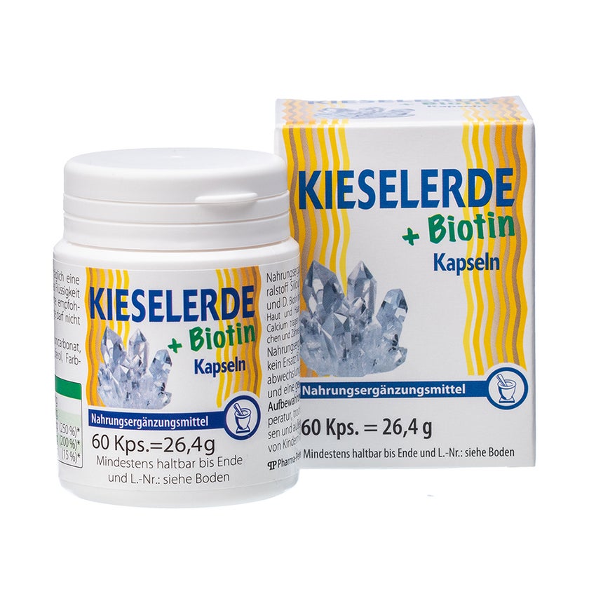 Kieselerde plus Biotin Kapseln 60 St