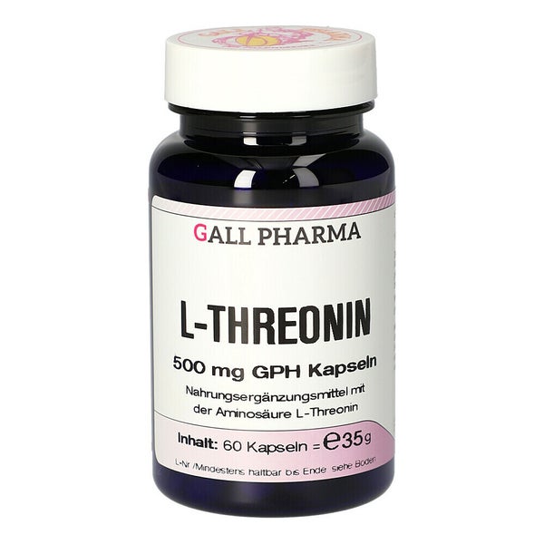 L-threonin 500 mg GPH Kapseln 60 St