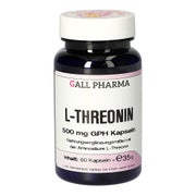 Produktabbildung: L-threonin 500 mg GPH Kapseln 60 St