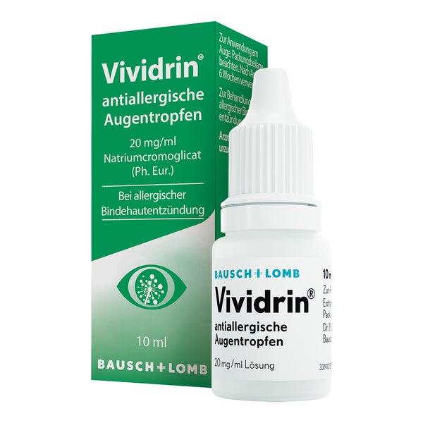 Vividrin antiallergische Augentropfen 10 ml
