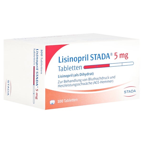 Lisinopril Stada 5 mg Tabletten 100 St