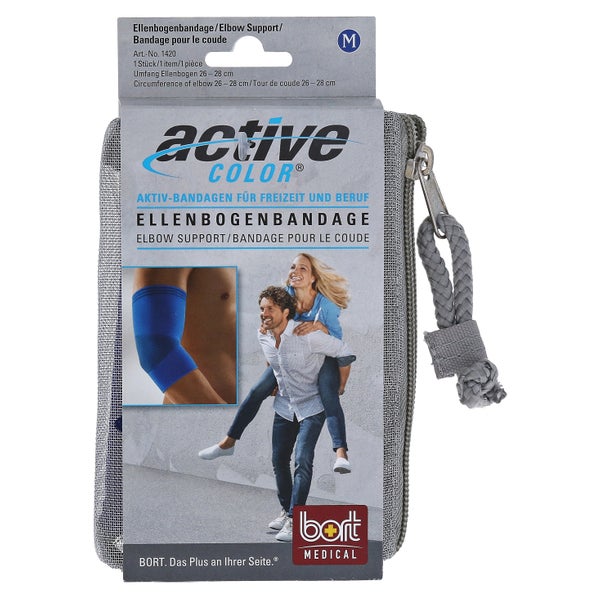 BORT Activecolor Ellenbogenbandage M bla 1 St