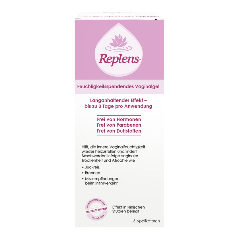 Replens Vaginalgel Vorgefüllte Applikato 3 St