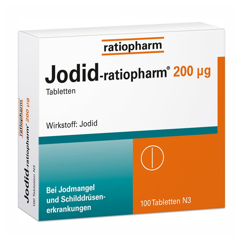 Jodid ratiopharm 200 µg 100 St