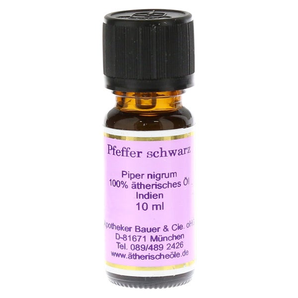 Pfefferöl Schwarz 100% ätherisch 10 ml