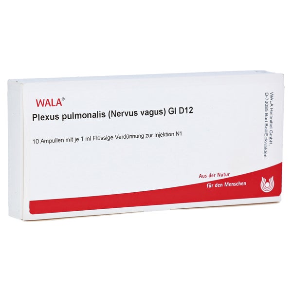 Plexus Pulmonalis Nervus vagus GL D 12 A 10X1 ml