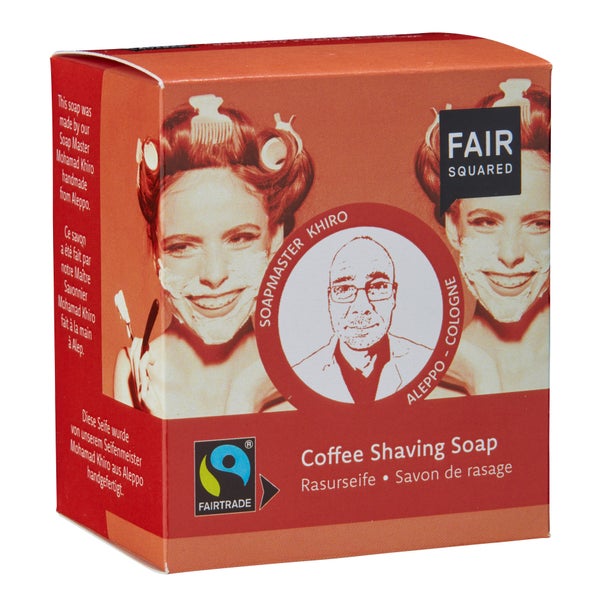 FAIR SQUARED Coffee Shaving Soap 2X80 g