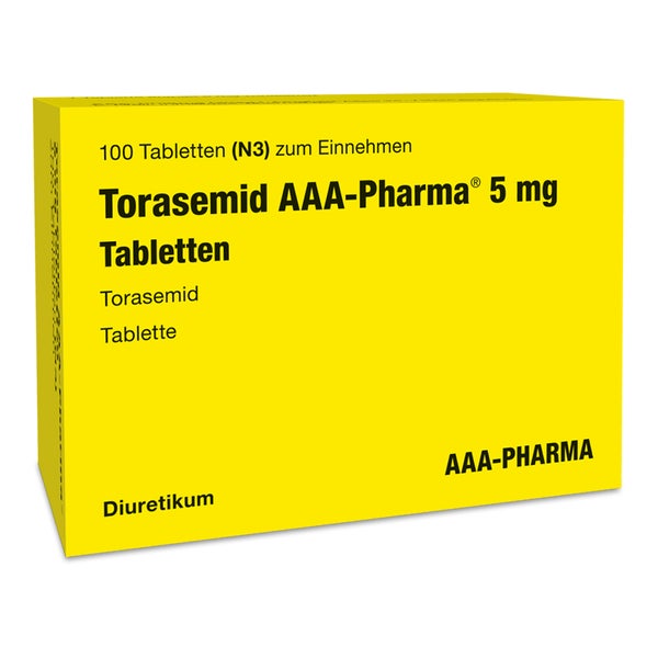 Torasemid Aaa-pharma 5 mg Tabletten 100 St