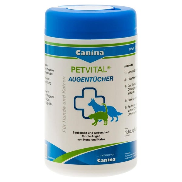 Canina Petvital Augentücher 120 St