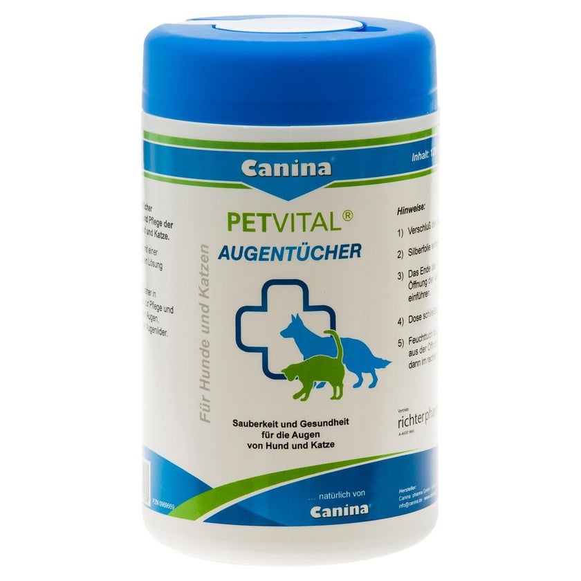 Petvital Feuchttücher Augen vet. 120 St