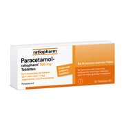 Produktabbildung: Paracetamol-ratiopharm® 500 mg Tabletten 20 St