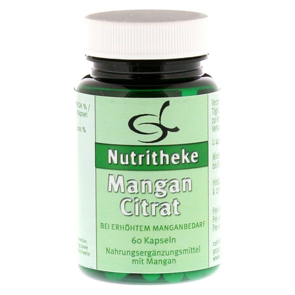 Mangan Citrat Kapseln 60 St