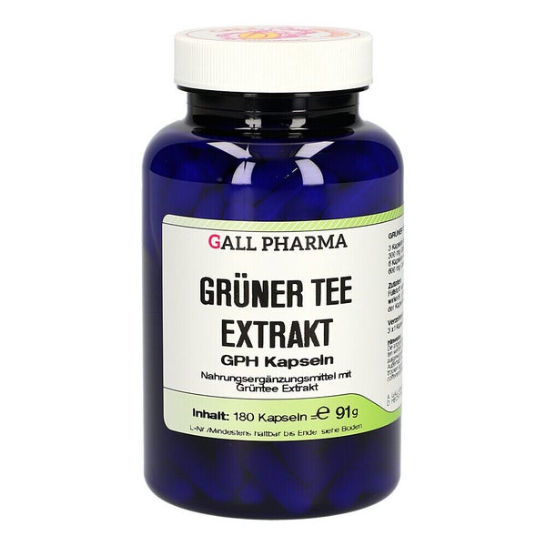 Grüntee Extrakt Kapseln 180 St